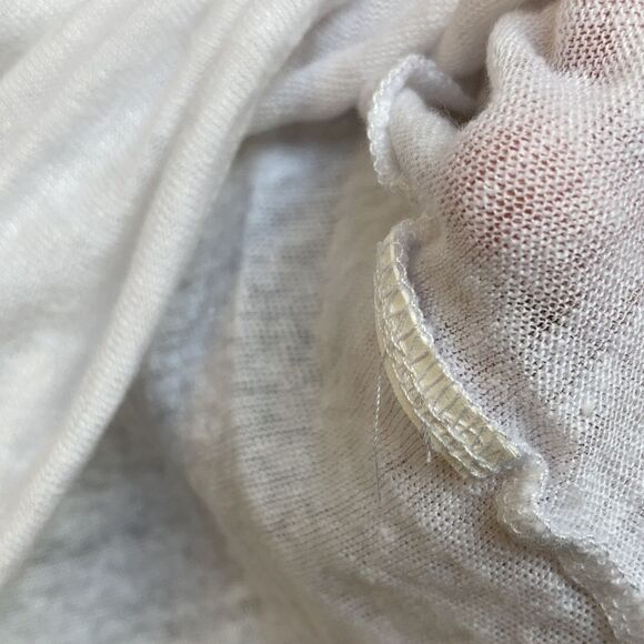 ZARA Traulific sleeveless linen blend tee with net detail - Picture 5 of 6